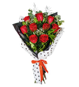 Forever Yours Kırmızı Güller Buketi