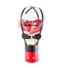 Pearl Elegance Güller ve Balonlar