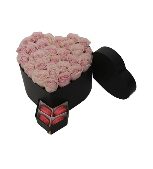 Pink Spring Pembe G�l Macaron