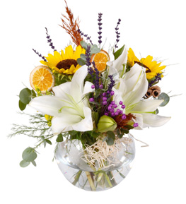 Fragrant Lilyumlar ve Ay �i�e�i