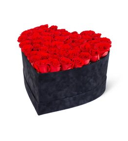 Velvet Flame G�l Kutusu